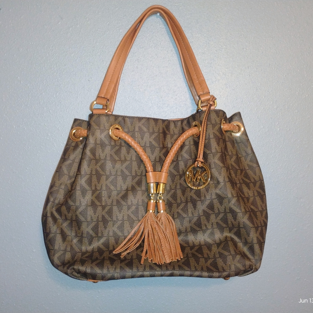 Michael Kors Brown Tote Bag